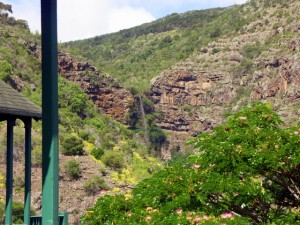 The Heart shaped waterfall.