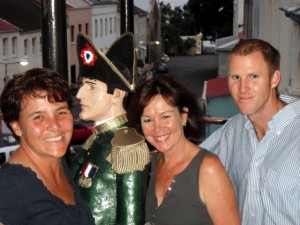 Emma. Napoleon, Lynn Rattle a new temporary resident and Jonah off s/v Brillig.