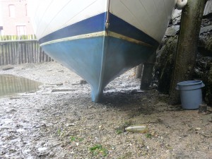 view of the bow, after a good cleaning