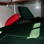 Aft Cabin layout on boats where pilot berth and chart table are replaced with small cabin.